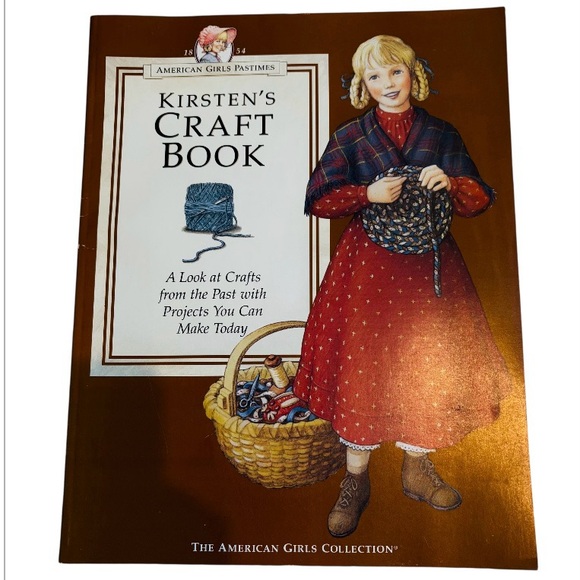 American Girl Other - AMERICAN GIRL 1994 Kirsten's Craft Book Original Softback VINTAGE